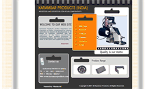 Desktop Screenshot of karamsarproducts.com